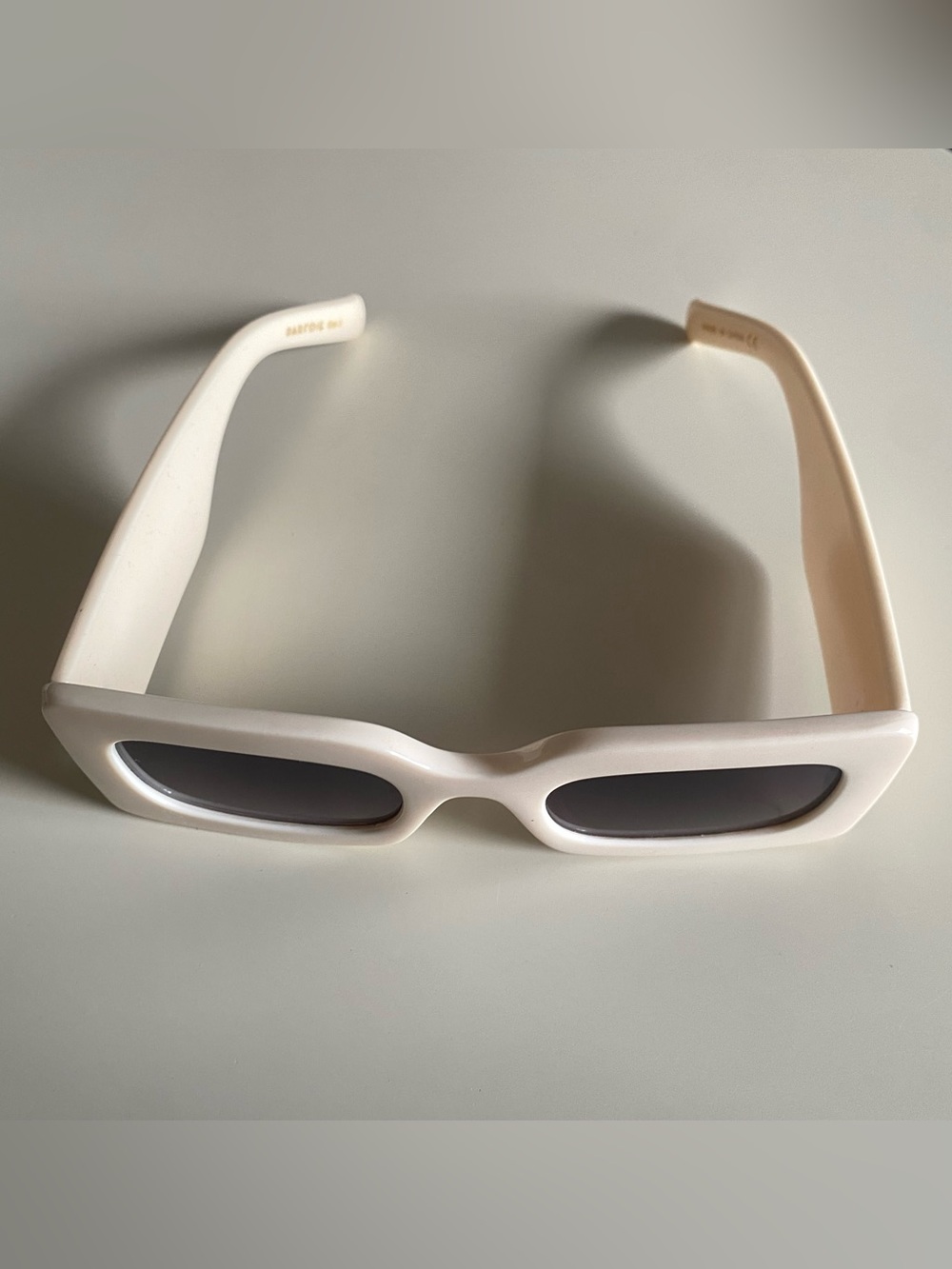 Parfois Off-White Rectangular Sunglasses - Picture 3 of 8